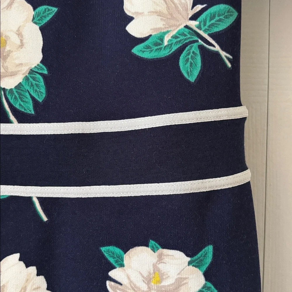 NWT Draper James Magnolia Persley Ponte Dress Navy size medium - Picture 5 of 9